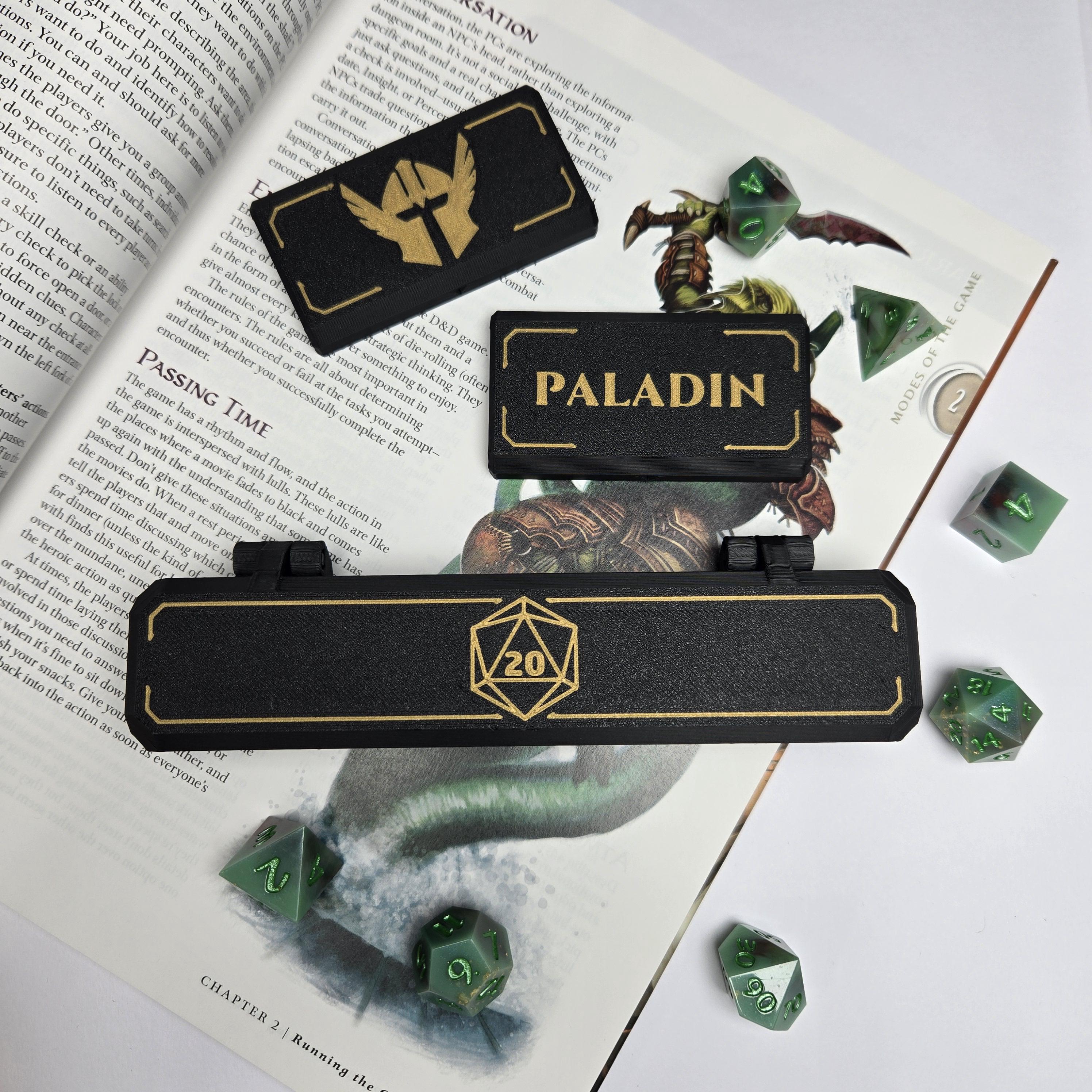 Paladin themed Dice Case