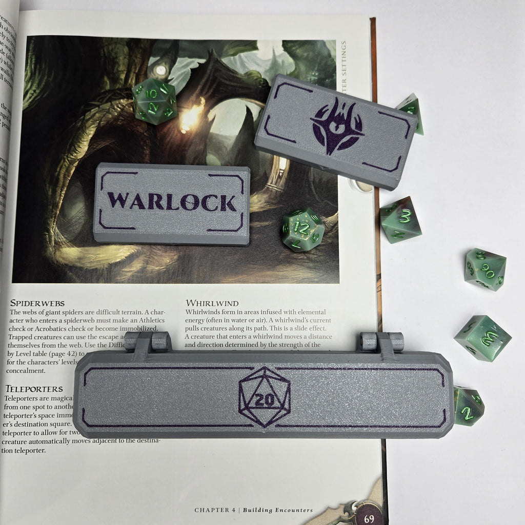 Warlock themed Dice Case