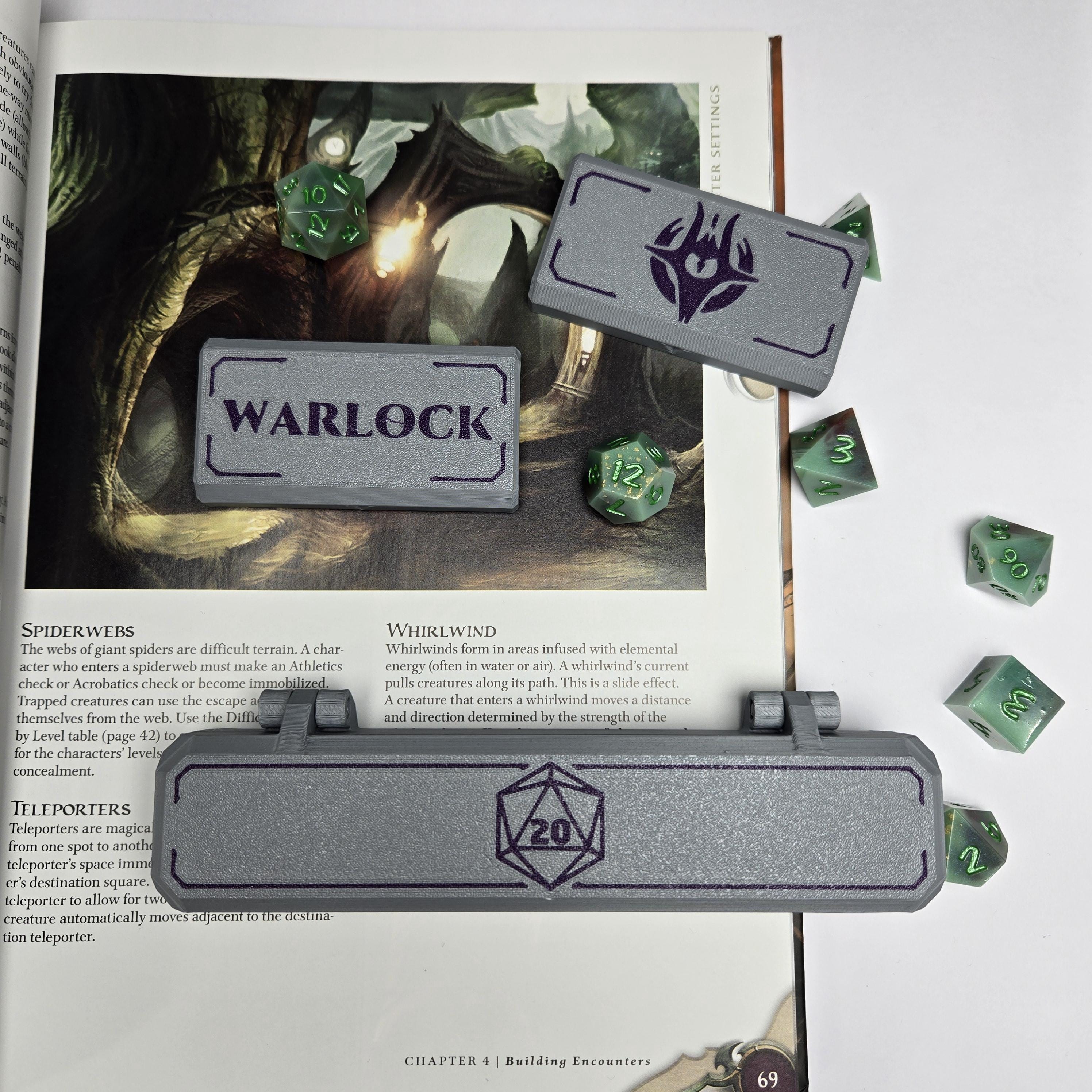 Warlock themed Dice Case