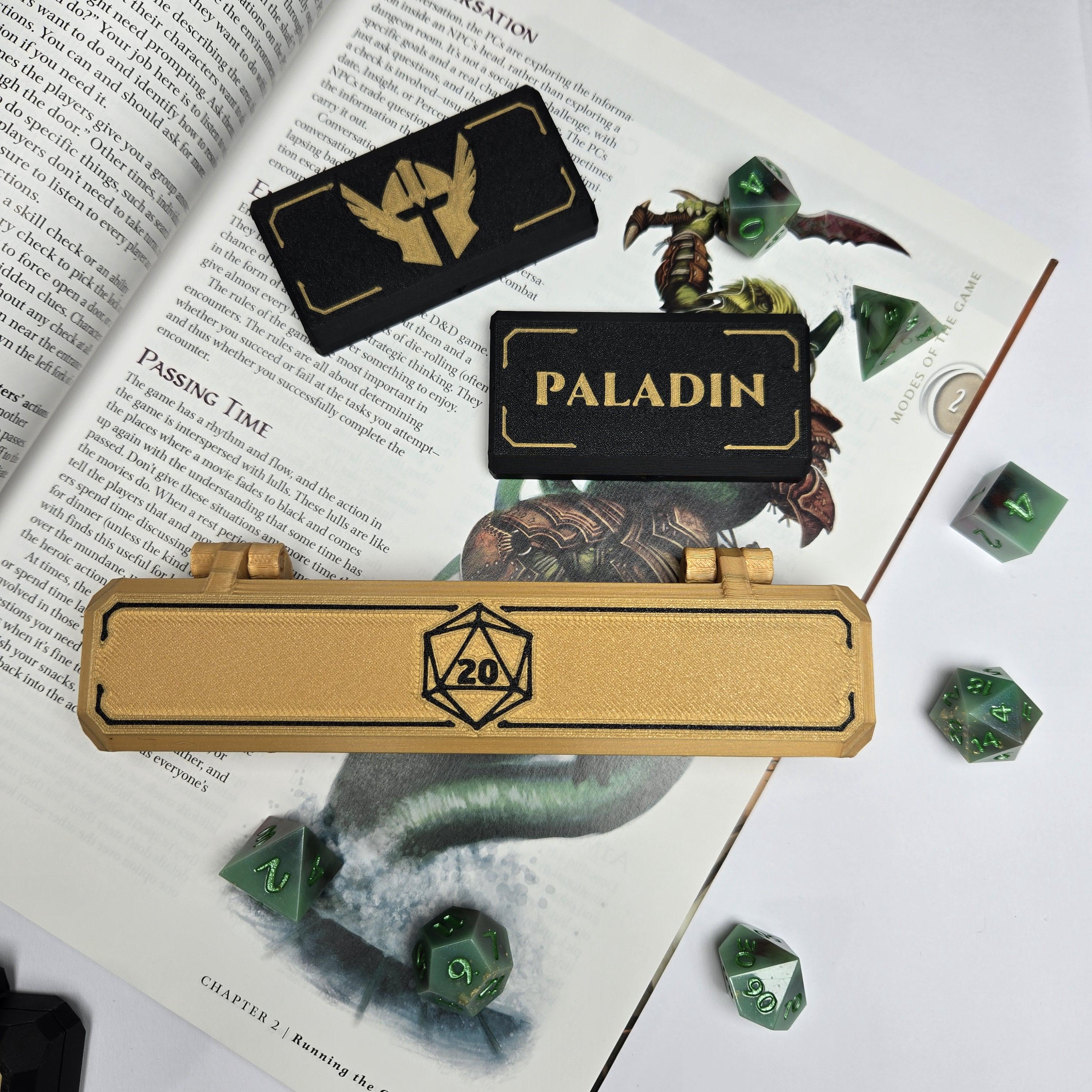 Paladin themed Dice Case