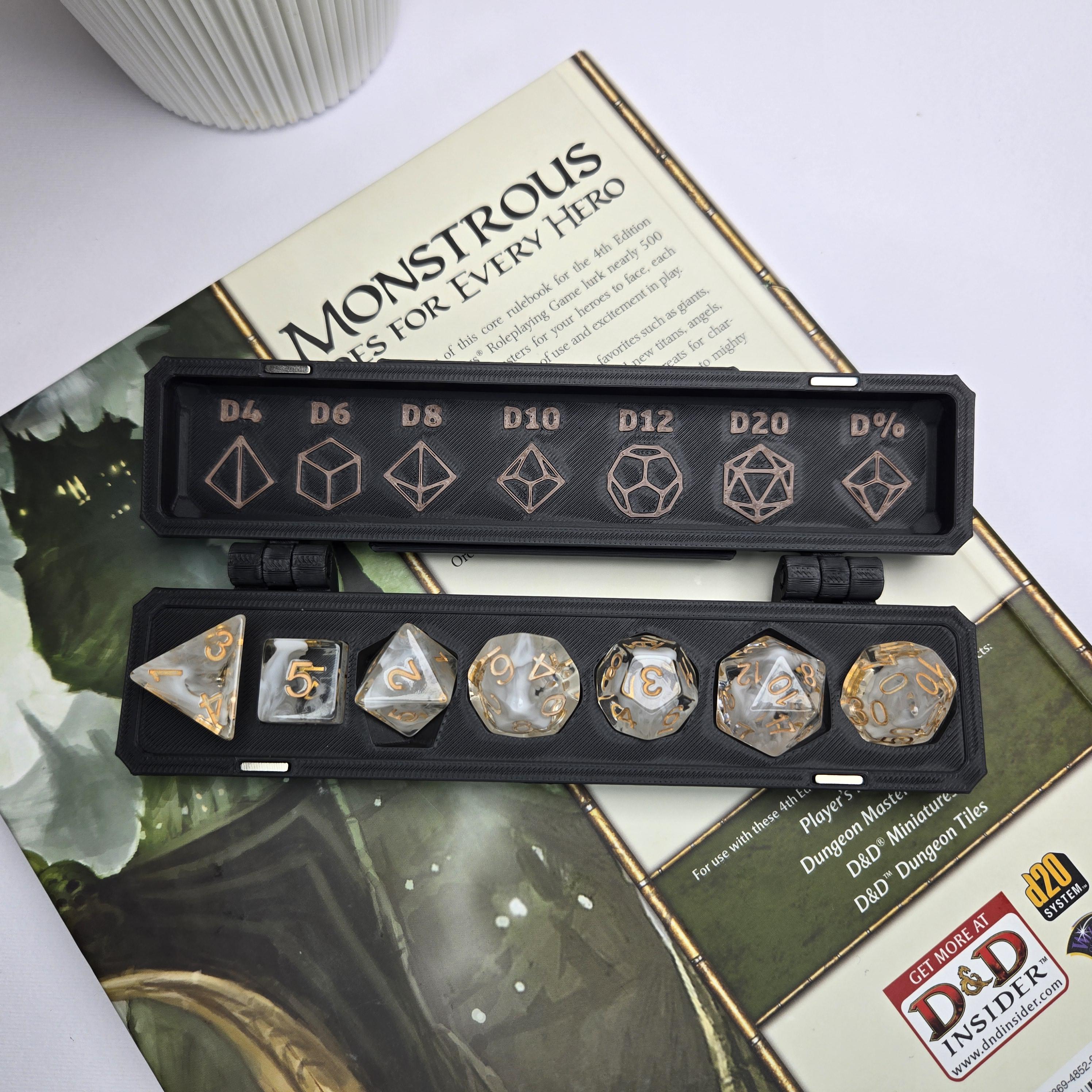 Fighter themed Dice Case