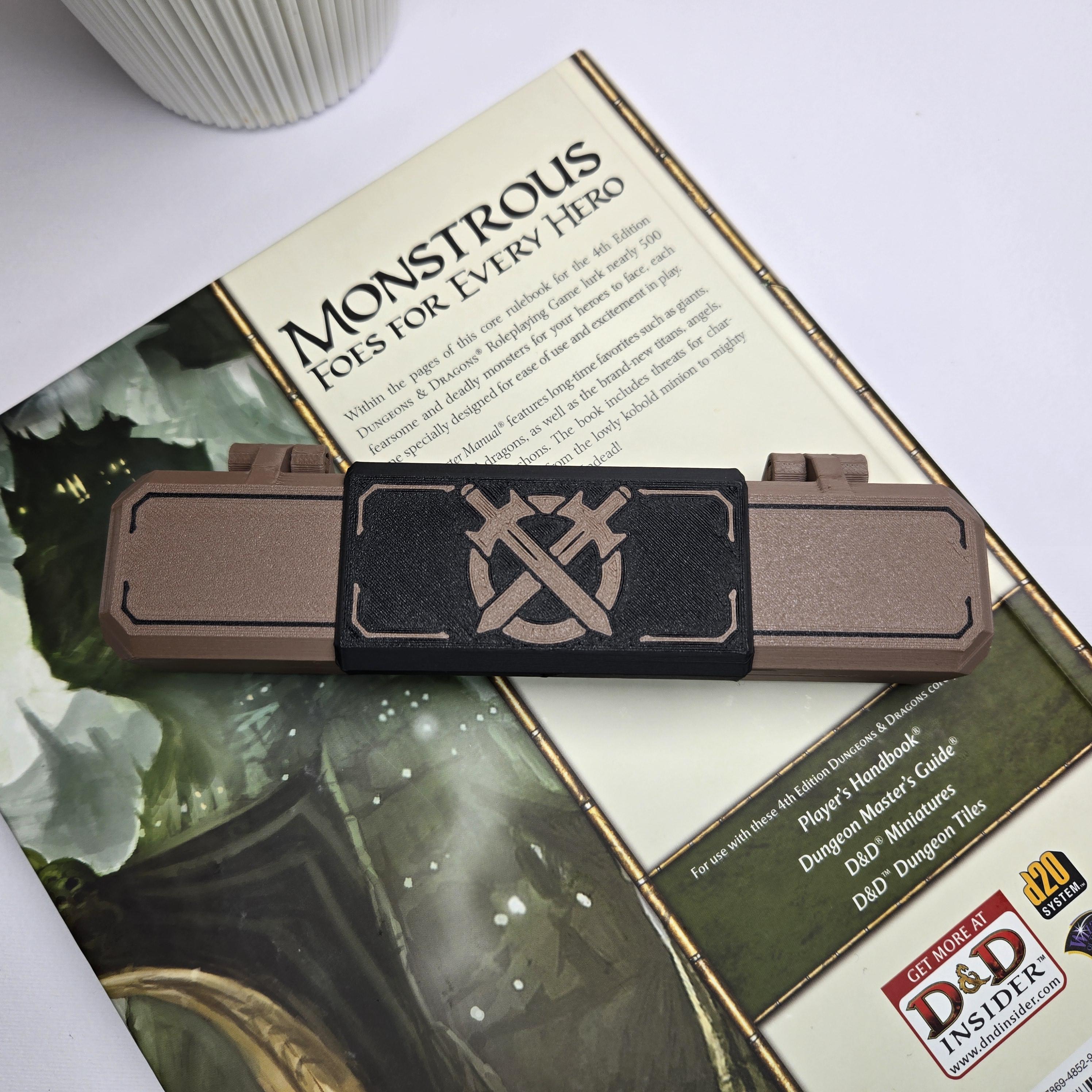 Fighter themed Dice Case