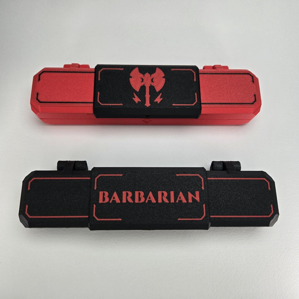 Barbarian themed Dice Case