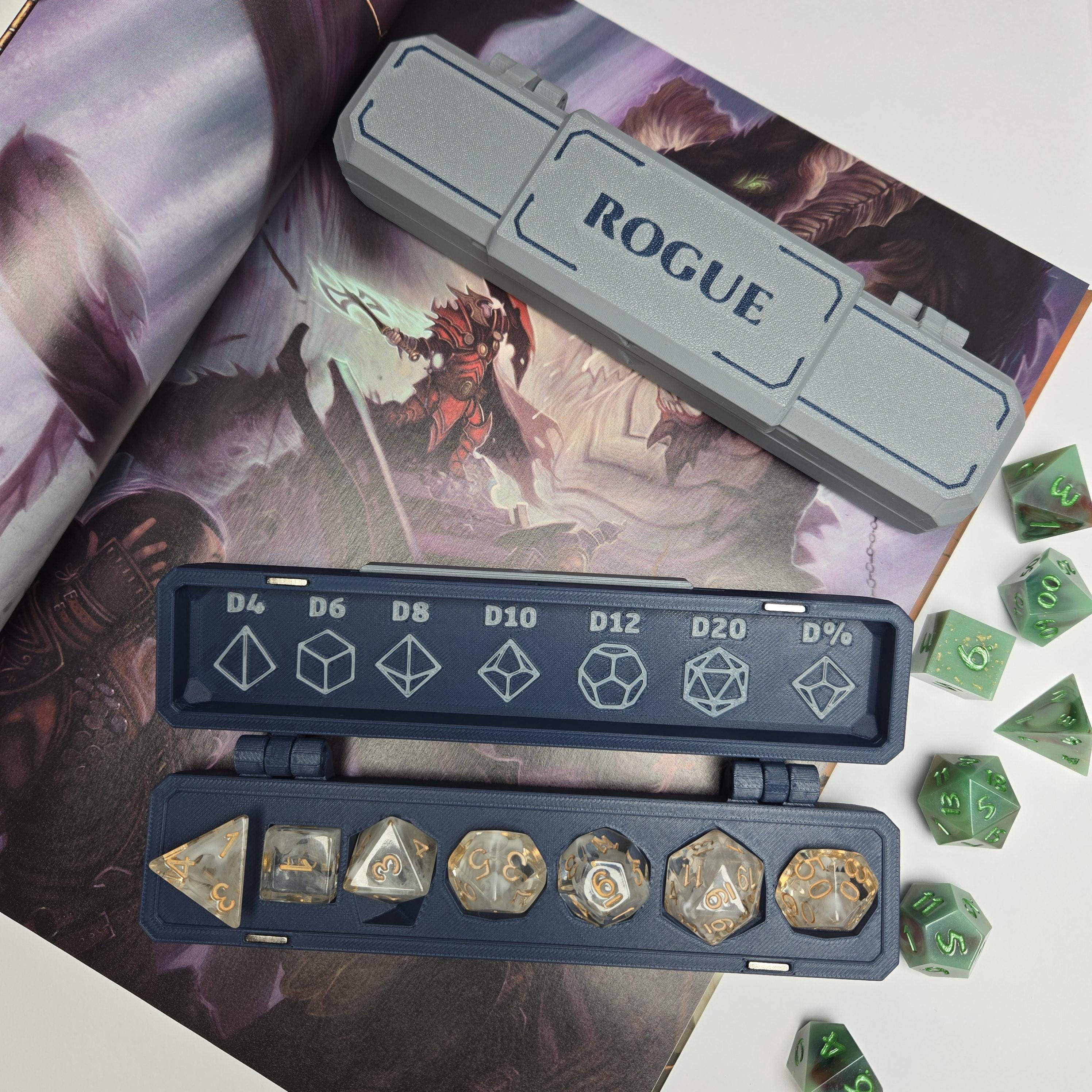 Rogue themed Dice Case