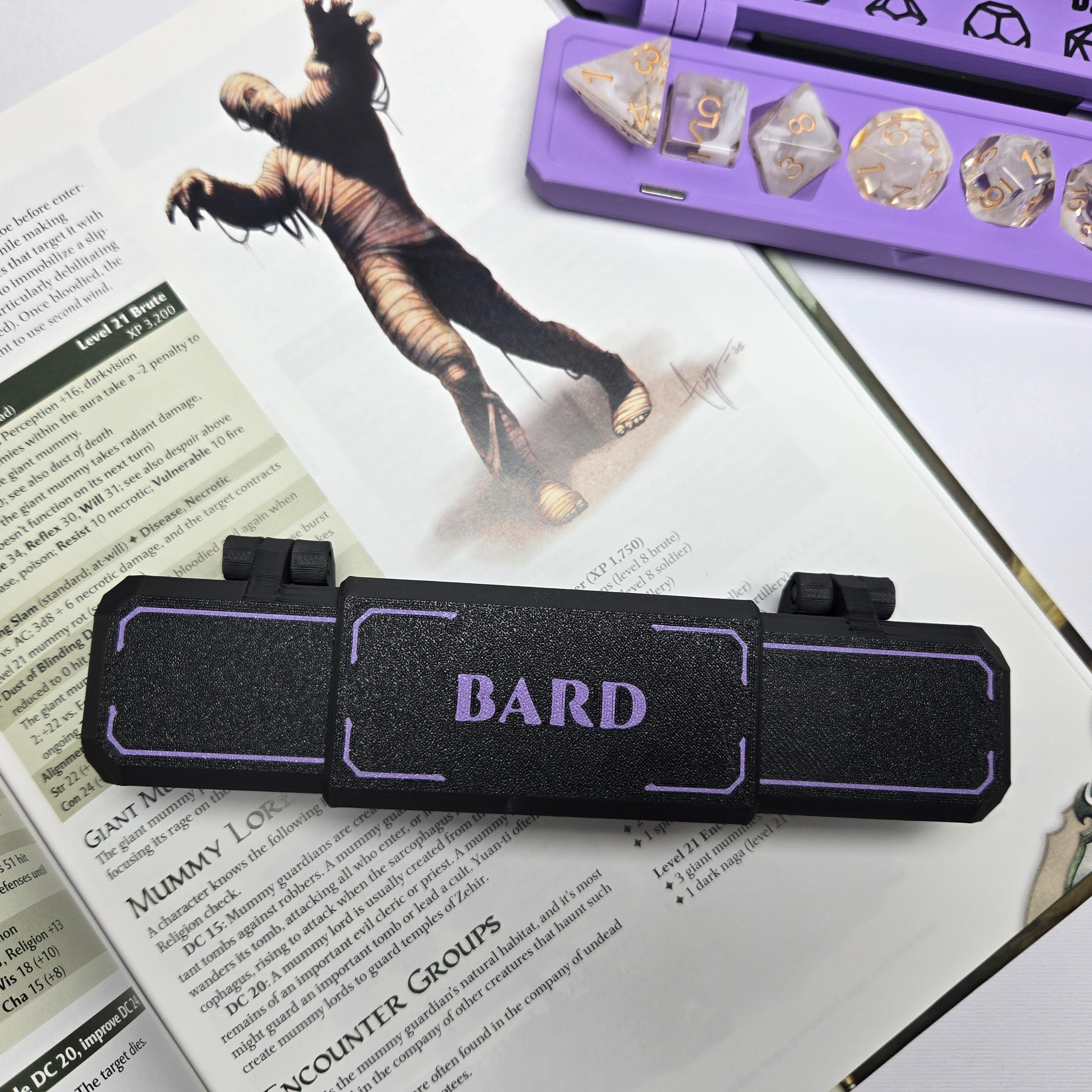 Bard themed Dice Case