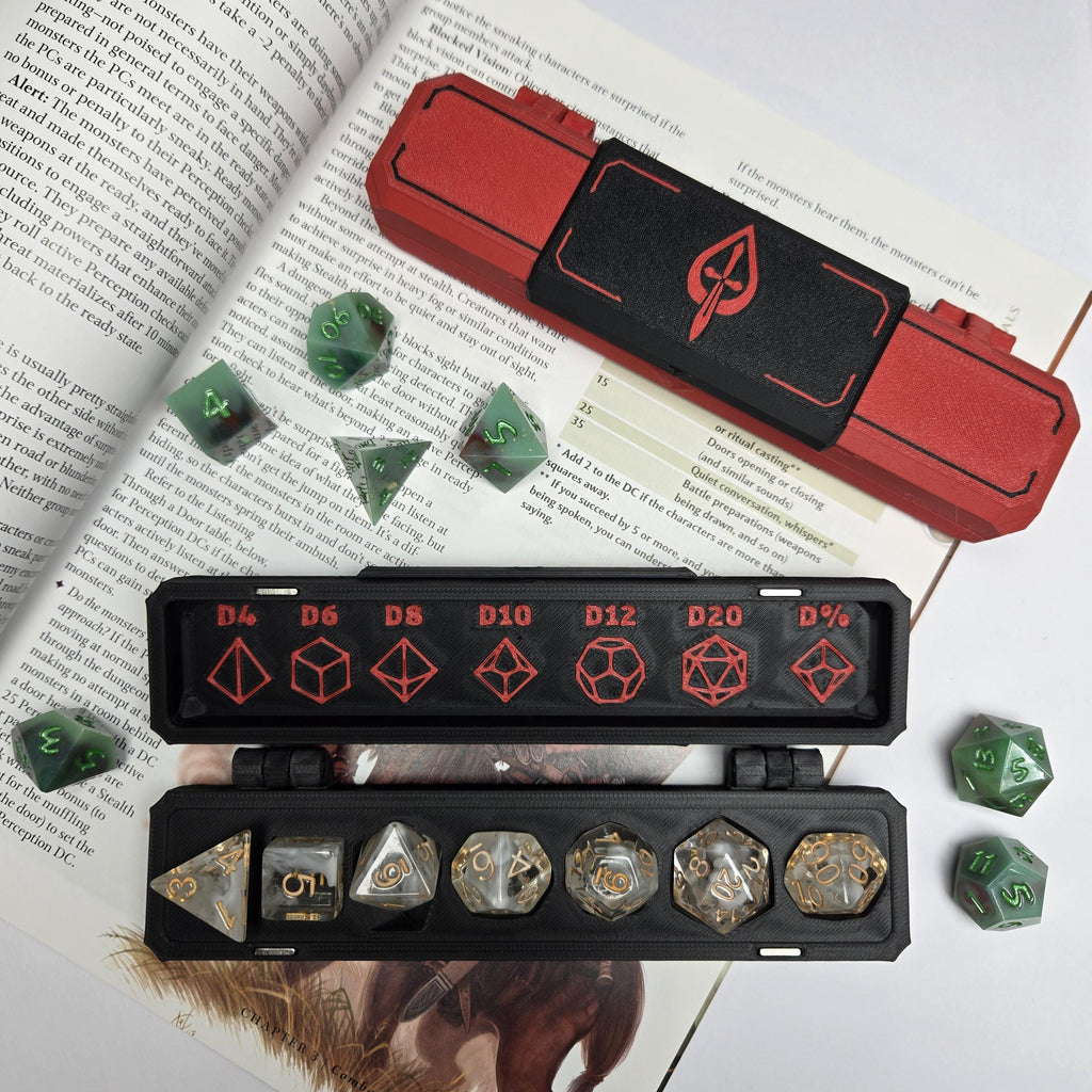 Blood Hunter themed Dice Case