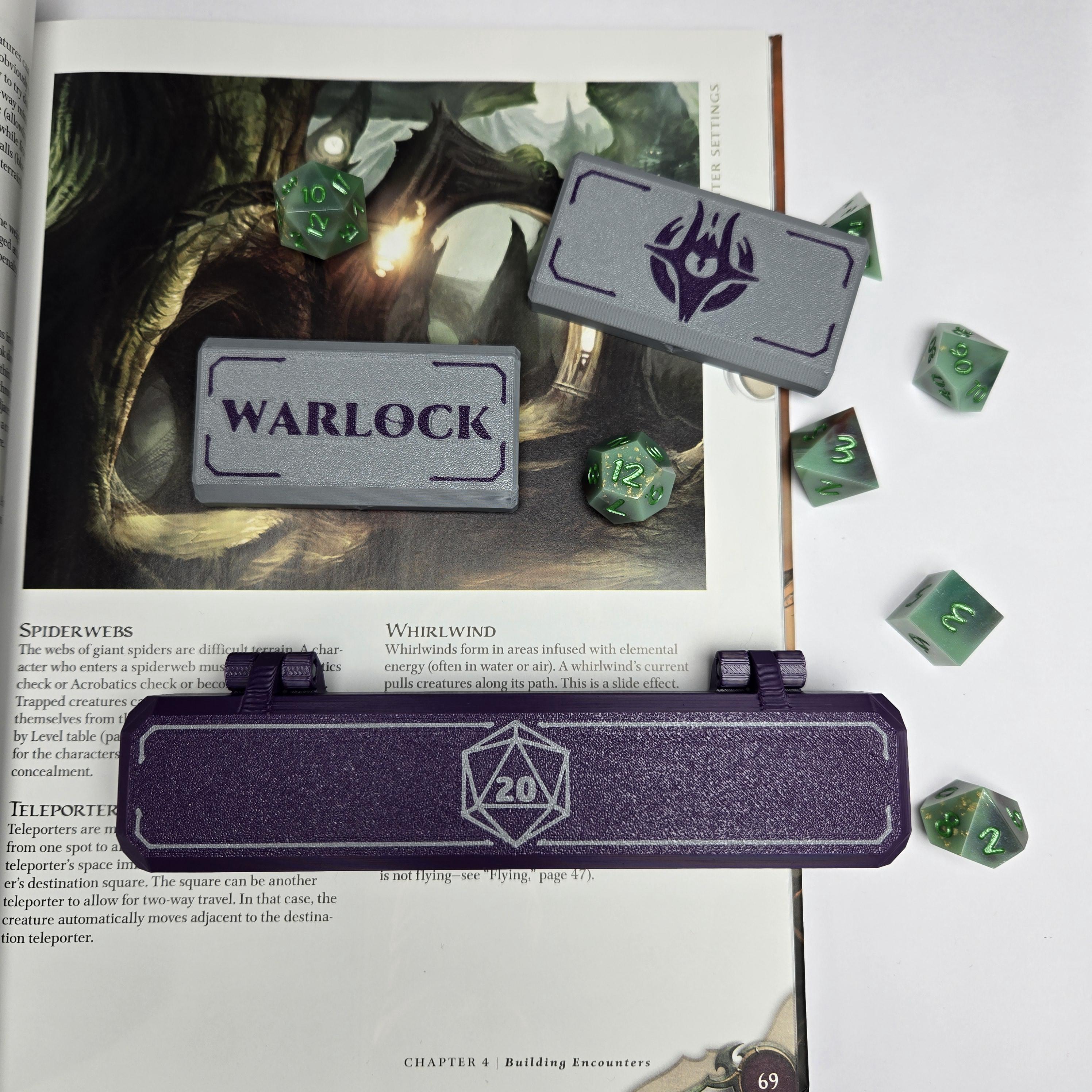 Warlock themed Dice Case