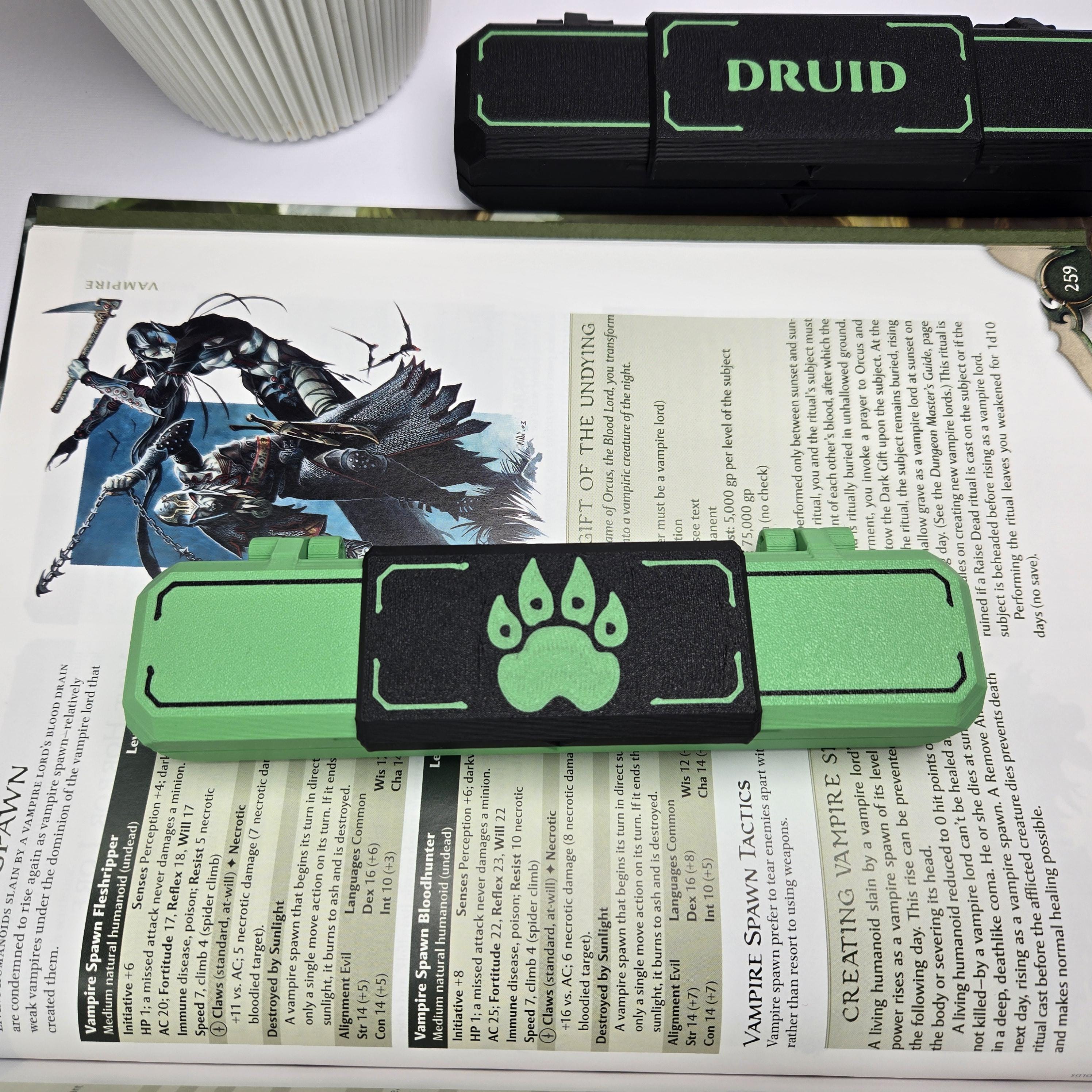 Druid themed Dice Case